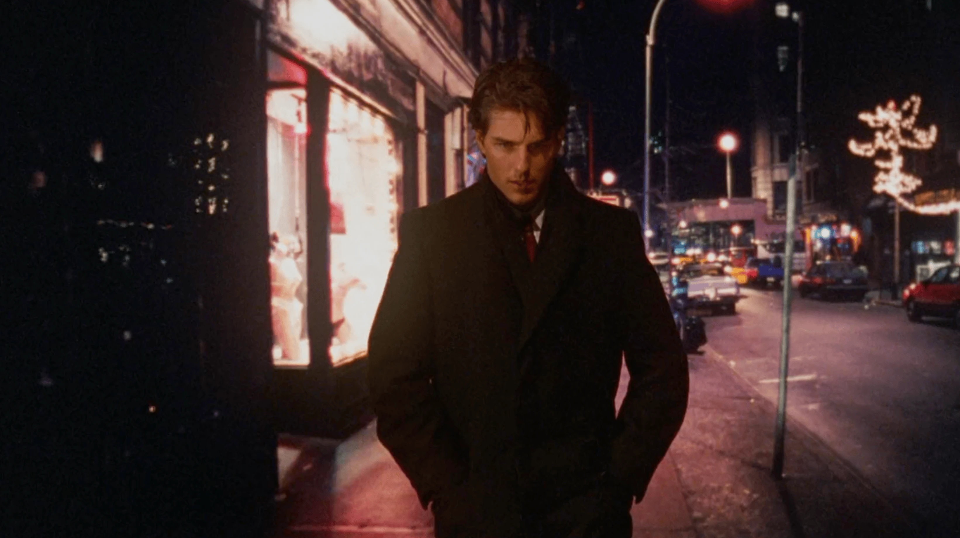 Bill seul dans les rues de New York la nuit